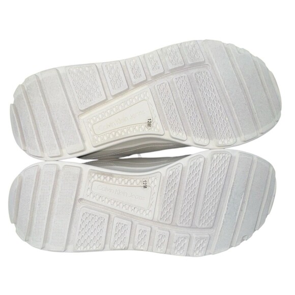 Calvin Klein Blend Sneaker Mens Size 12 Gray Casual Fashion Grey New - Picture 7 of 9